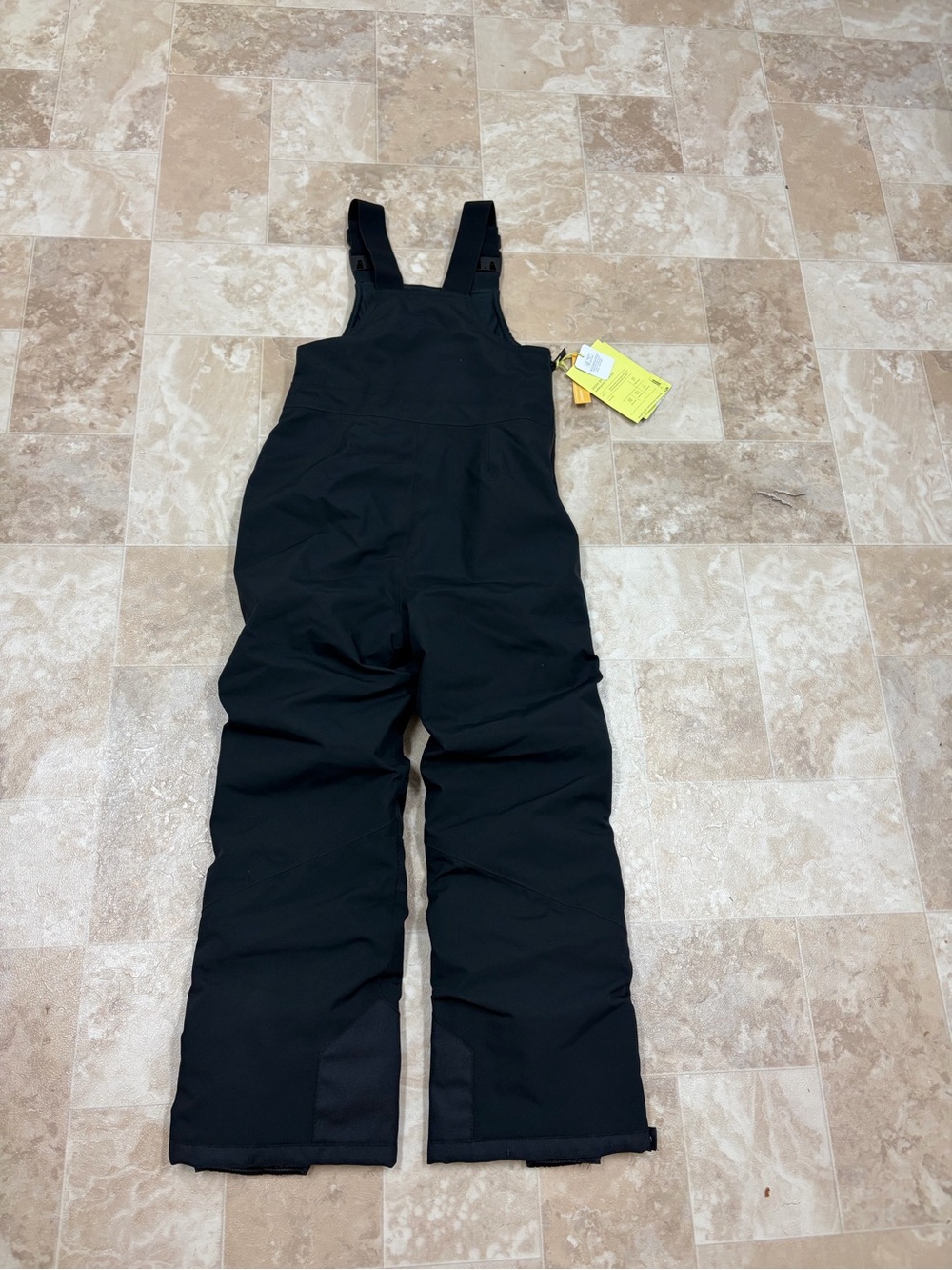 all in motion Black Kids Snow Bib Overalls